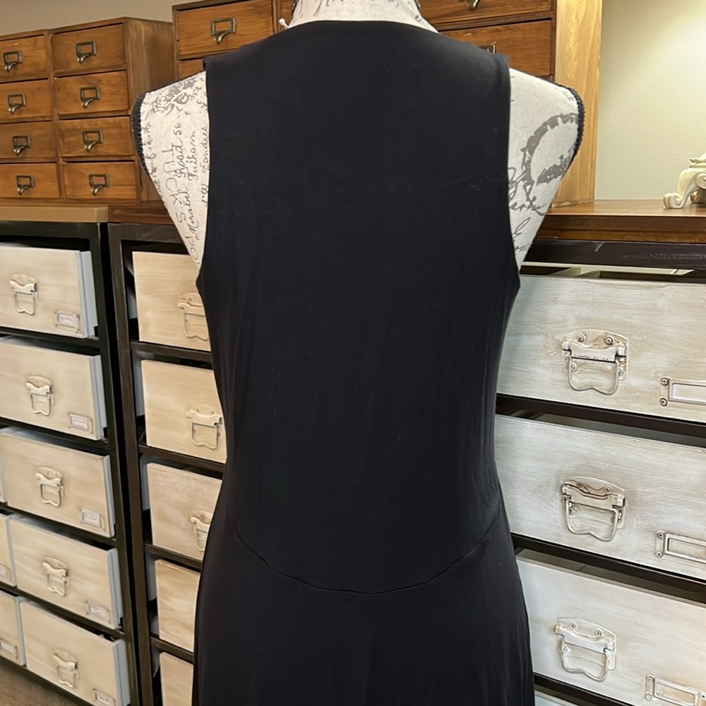 Athleta High Neck Black Tank Dress - Picture 4 of 10